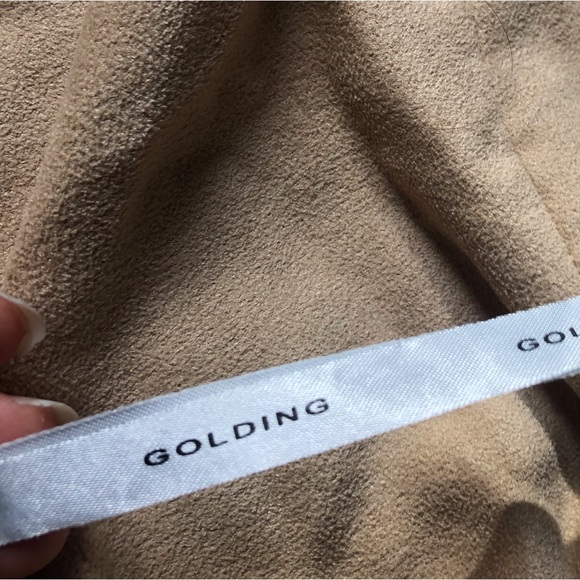 Top size UK 16 USA 12 EUR 44 tan beige Brown cream hippie summer - Picture 5 of 10